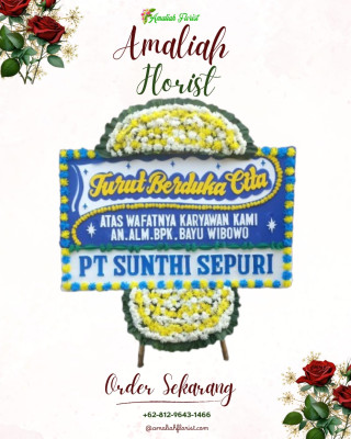 Papan Bunga Duka di Sukabares