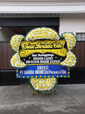 Papan Bunga Duka di Sukabares