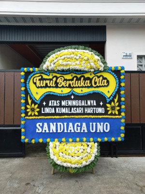 Papan Bunga Duka di Sukabares